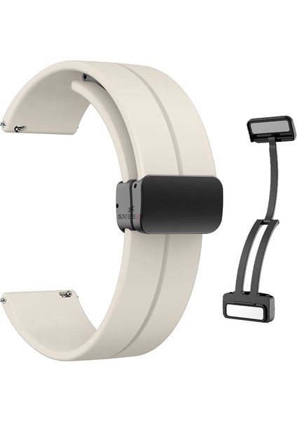 Xiaomi Redmi Watch 5 Active/Redmi 5 Lite Uyumlu Manyetik Tokalı Yumuşak Soft Silikon Kordon