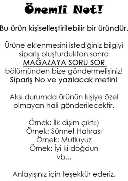 15 cm Uzun Kürdan - 20 Adet Kişiye Özel Mavi Yuvarlak Bayraklı Ayakta Bebek Pasta Kürdanı