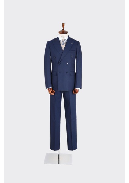 Kırlangıç Yaka Kruvaze Erkek Takım ELBISE-KAX1257S fırsatları