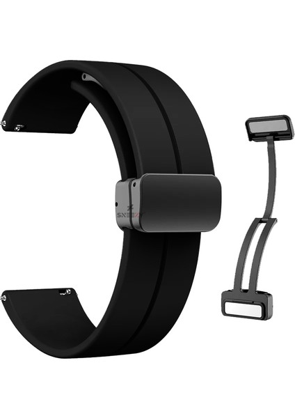 Xiaomi Redmi Watch 5 Active/Redmi 5 Lite Uyumlu Manyetik Tokalı Yumuşak Soft Silikon Kordon