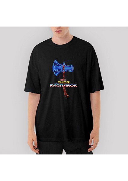 Thor Stormbreaker 2 Oversize Siyah Tişört
