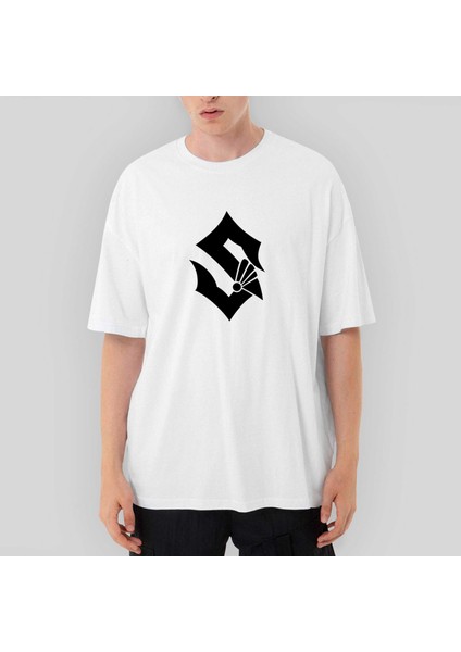 Sabaton Classic Oversize Beyaz Tişört