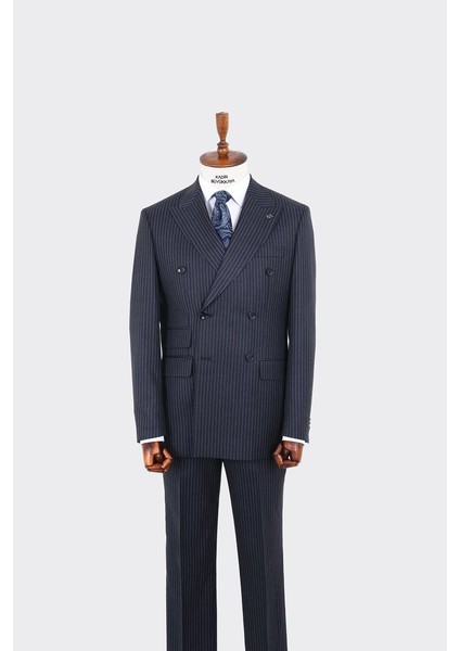 Kırlangıç Yaka Kruvaze Erkek Takım ELBISE-KAW1262W