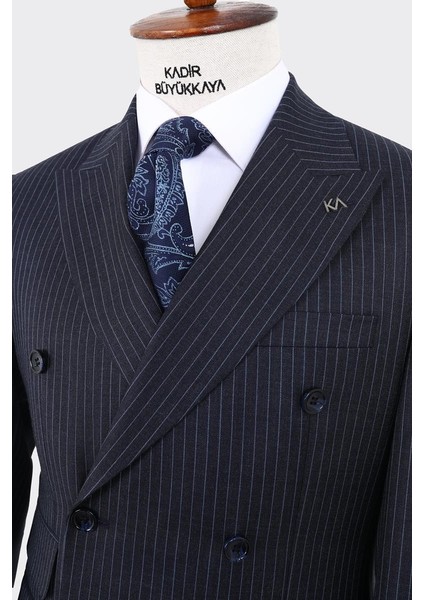 Kırlangıç Yaka Kruvaze Erkek Takım ELBISE-KAW1262W modelleri