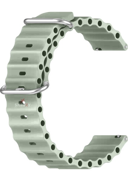 Xiaomi Redmi Watch 5 Active/Redmi 5 Lite Uyumlu Ocean Tasarım Metal Toka Soft Silikon Kordon fırsatları
