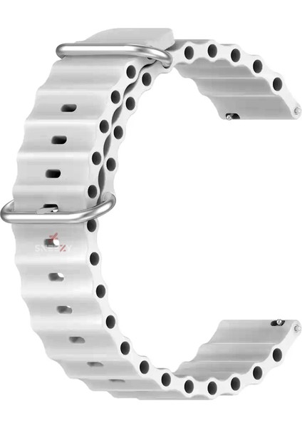 Xiaomi Redmi Watch 5 Active/Redmi 5 Lite Uyumlu Ocean Tasarım Metal Toka Soft Silikon Kordon fırsatları