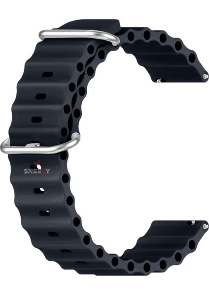 Xiaomi Redmi Watch 5 Active/Redmi 5 Lite Uyumlu Ocean Tasarım Metal Toka Soft Silikon Kordon fırsatları