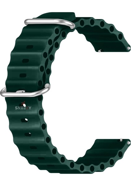 Xiaomi Redmi Watch 5 Active/Redmi 5 Lite Uyumlu Ocean Tasarım Metal Toka Soft Silikon Kordon fırsatları
