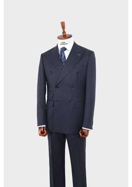 Kırlangıç Yaka Kruvaze Erkek Takım ELBISE-KAW1262W fiyatları