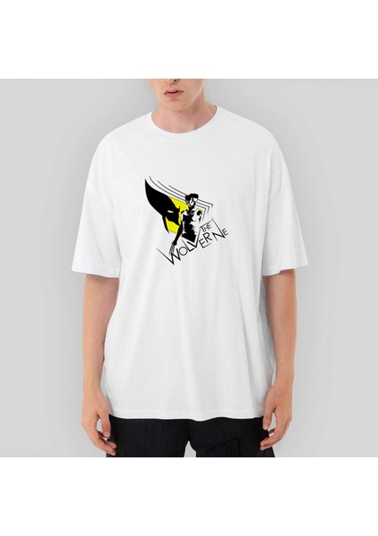 Wolverine Body Oversize Beyaz Tişört