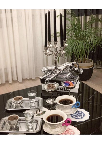 Nakış Işlemeli Bardak Altlığı Çiçekli 6'lı fiyatları