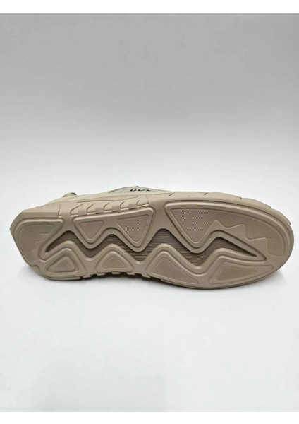 Deri Bej Rengi Yazlık Bağcıklı Esnek Kauçuk Taban Dar Kalıp Erkek Ayakkabı C-82314405 fırsatları