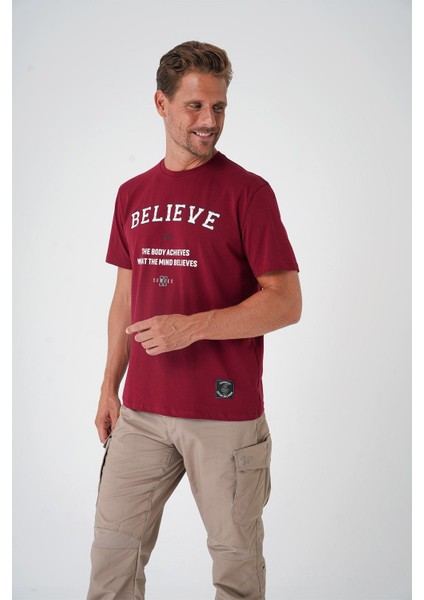 Believe T-Shirt By Ertan Balaban Siyah - 5xl