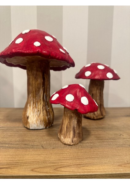 Dekoratif Üçlü Mantar Seti fiyatları