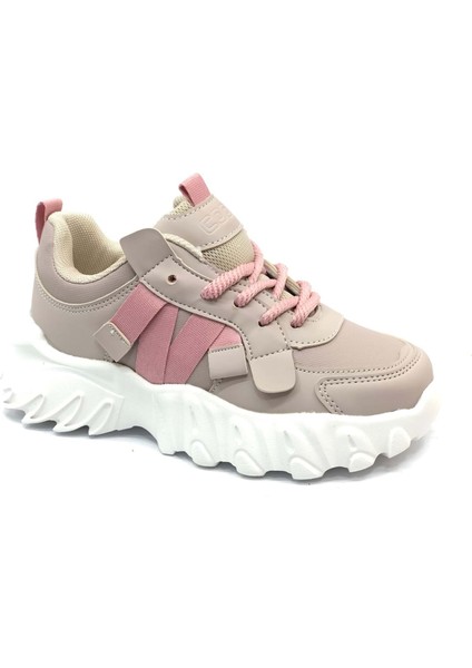 Cool Verom Bağcık Görünümlü Cırt Cırtlı Sneaker Ortopedik Çocuk Spor Ayakkabı