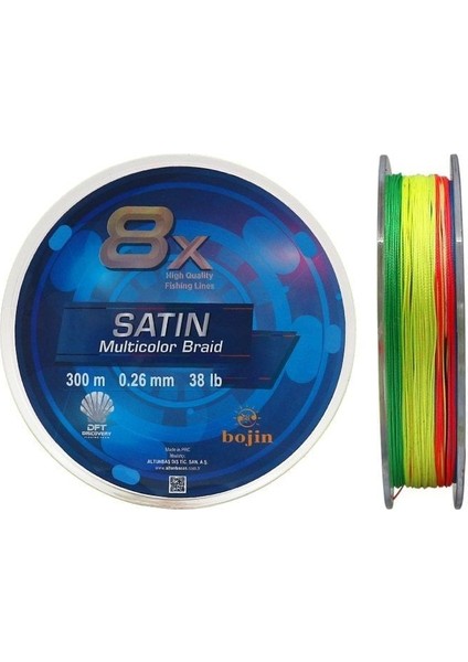 Dft Bojin 8x Satin M.color Ip Misina 0.26 mm 300 M indirimleri