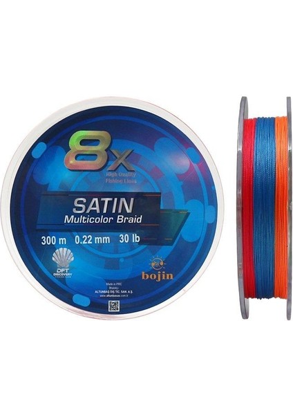 Dft Bojin 8x Satin M.color Ip Misina 0.22 mm 300 M