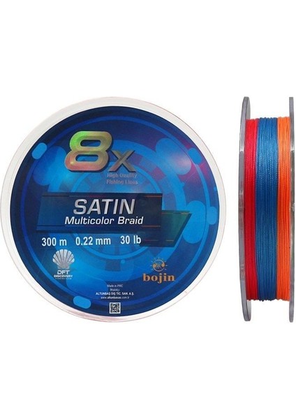Dft Bojin 8x Satin M.color Ip Misina 0.22 mm 300 M indirimleri