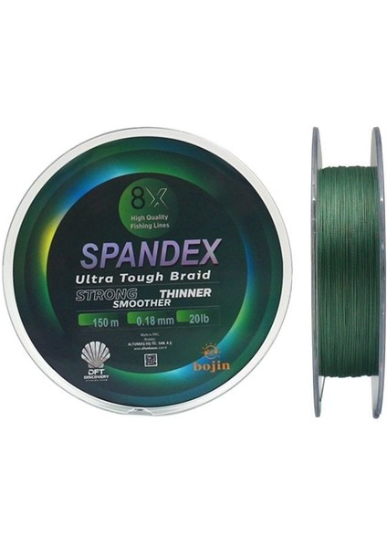 Dft Bojin 8x Spandex Ip Misina 0.18 mm 150 M modelleri