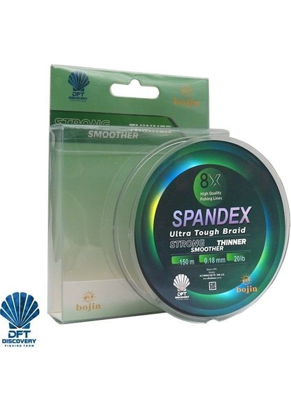 Dft Bojin 8x Spandex Ip Misina 0.18 mm 150 M fırsatları