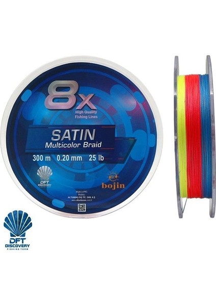 Dft Bojin 8x Satin M.color Ip Misina 0.20 mm 300 M fırsatları