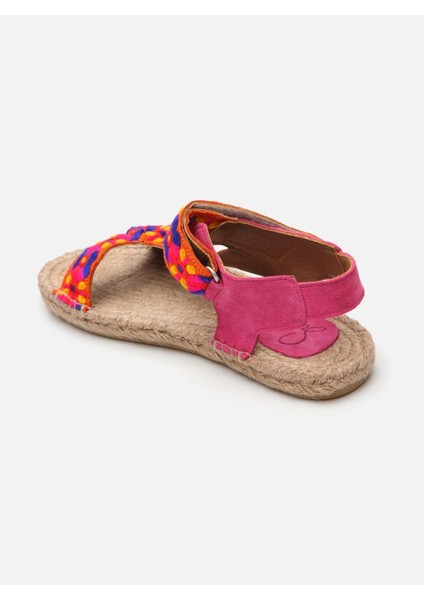 Yoanny Pembe Kadın Espadril Sandalet