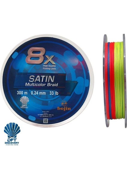 Dft Bojin 8x Satin M.color Ip Misina 0.24 mm 300 M fiyatları