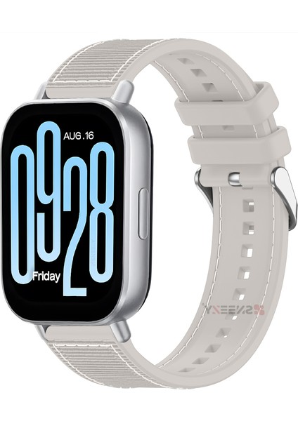 Redmi Watch 5 Active Redmi 5 Lite Uyumlu Kordon Dikiş Desenli Dokuma Silikon Kordon fiyatları