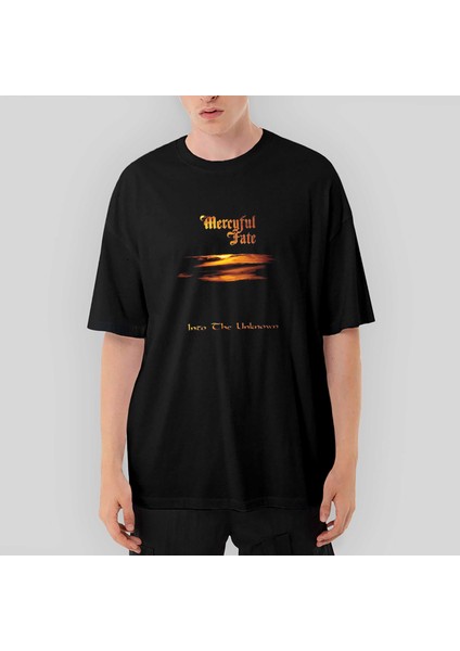 Mercyful Fate Into The Coven Oversize Siyah Tişört