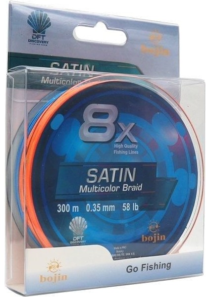 Dft Bojin 8x Satin M.color Ip Misina 0.35 mm 300 M modelleri
