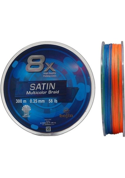 Dft Bojin 8x Satin M.color Ip Misina 0.35 mm 300 M indirimleri