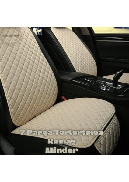 Honda Jazz Hachback  2002-2008 Uyumlu 7 Parça Terletmez Kumaş Minder Takımı