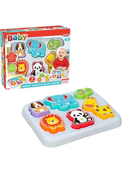 Sevimli Hayvanlar Bul-Tak Oyunu 7 Parça fırsatları