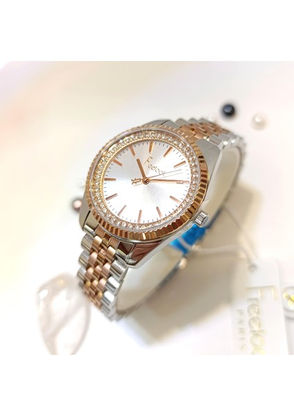 Jolie Kadın Saat 5 Atm Su Geçirmez Saat Hd Videolu