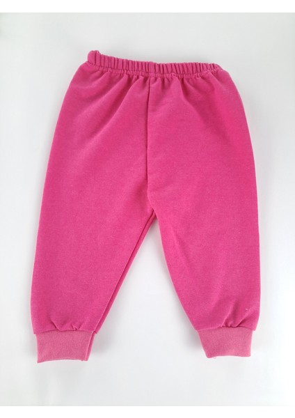 Kız Bebek / Çocuk Pijama Takımı Pembe Renk Baskılı modelleri
