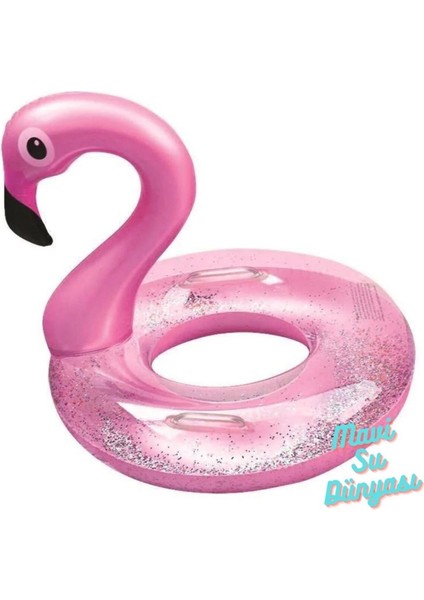 Flamingo Simit Simli 65 cm Yandan Tutmalı