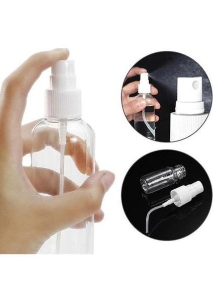 100ml - Boş Doldurulabilir Plastik Sprey Şişe (30 Adet)