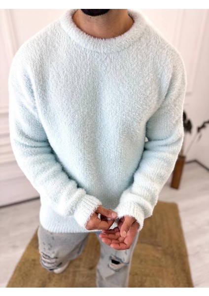 Kazak Oversize Tüylenmez Polar Kazak Bol Kesim Naturel Pamuk Rahat Kesim Salaş Peluş Kazak modelleri