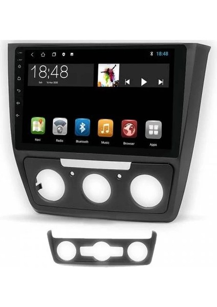 MYG-432 Serisi Skoda Yeti 2010-2017 Model Uyumlu 4gb Ram 32GB Hafıza Carplay Android Auto Destekli Multimedya Oem Navigasyonlu Teyp