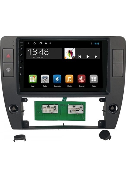MYG-432 Serisi Volkswagen Passat B5 1996-2005 Model Uyumlu 4gb Ram 32GB Hafıza 4+32 Carplay Android Auto Destekli Multimedya Navigasyonlu Teyp