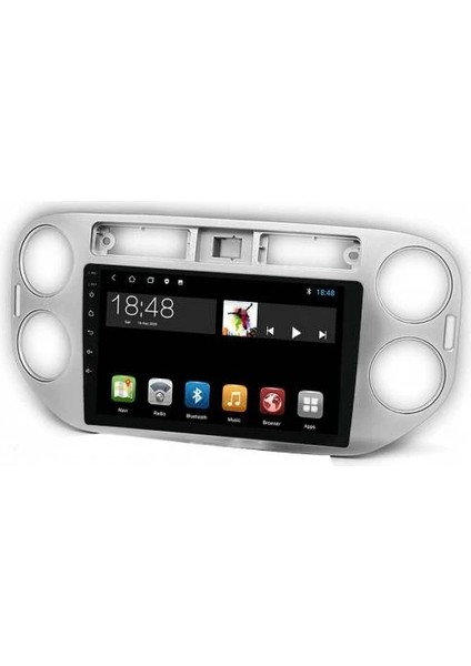 MYG-8128 Serisi Volkswagen Tiguan 2006-2016 Model Uyumlu 8gb Ram 128GB Hafıza Carplay Android Auto Destekli Multimedya Oem Navigasyonlu Teyp