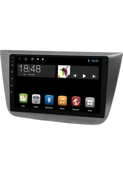 MYG-432 Serisi Seat Toledo 2006-2009 Model Uyumlu 4gb Ram 32GB Hafıza 4+32 Carplay Android Auto Destekli Multimedya Navigasyonlu Teyp