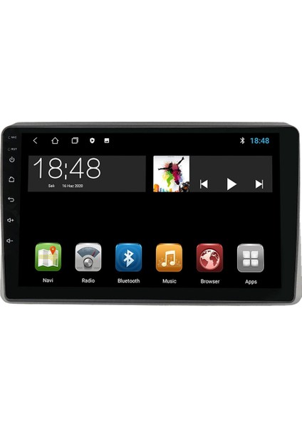 MYG-464 Serisi Renault Master 2019-2022 Model Uyumlu 4gb Ram 64GB Hafıza 4+64 Carplay Android Auto Destekli Multimedya Navigasyonlu Teyp