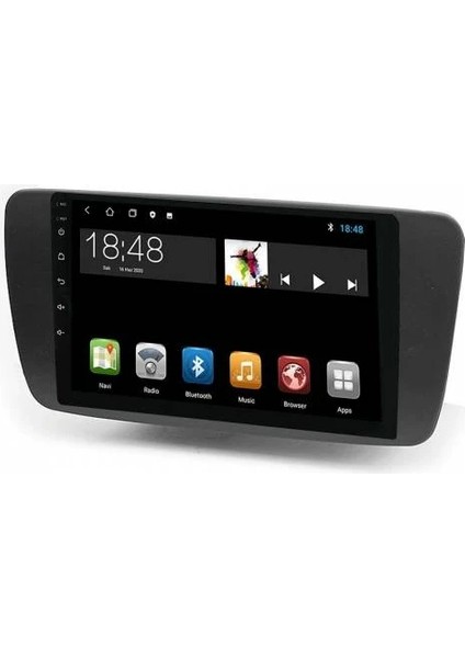 MYG-8128 Serisi Seat Ibiza 2009-2013 Model Uyumlu 8gb Ram 128GB Hafıza Carplay Android Auto Destekli Multimedya Oem Navigasyonlu Teyp