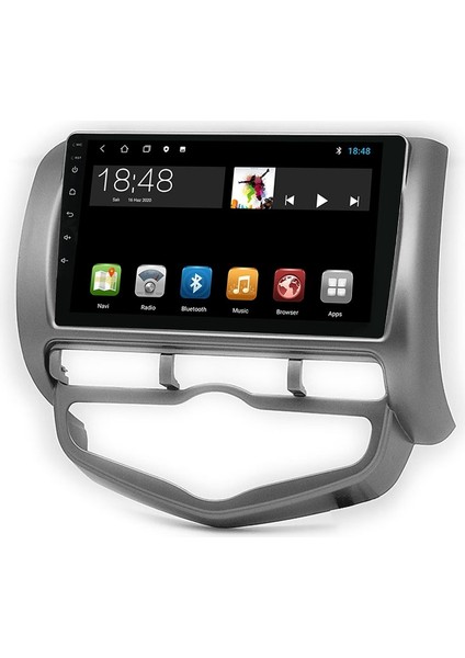MYG-8128 Serisi Honda Jazz City Dijital Klima 8gb Ram 128GB Hafıza 8+128 Carplay Android Auto Destekli Multimedya Navigasyonlu Teyp