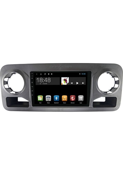 MYG-8128 Serisi Mercedes Sprinter 2019-2024 Model Uyumlu 8gb Ram 128GB Hafıza 8+128 Carplay Android Auto Destekli Multimedya Navigasyonlu Teyp