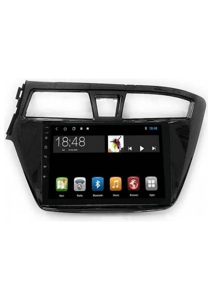 MYG-8128 Serisi Hyundai I20 2014-2018 Model Uyumlu 8gb Ram 128GB Hafıza Carplay Android Auto Destekli Multimedya Oem Navigasyonlu Teyp