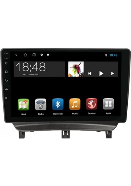 MYG-8128 Serisi Ford Courier 2014-2018 Model Uyumlu 8gb Ram 128GB Hafıza 8+128 Carplay Android Auto Destekli Multimedya Navigasyonlu Teyp