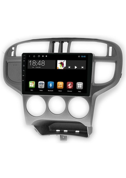 MYG-8128 Serisi Hyundai Matrix 2006-2010 Model Uyumlu 8gb Ram 128GB Hafıza 8+128 Carplay Android Auto Destekli Multimedya Navigasyonlu Teyp