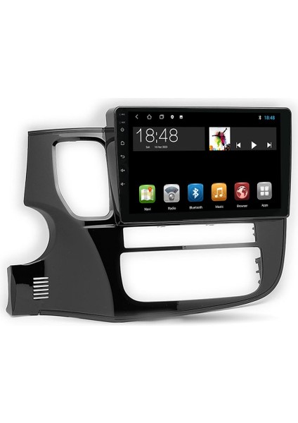 MYG-8128 Serisi Mitsubishi Outlander 2013-2020 Model Uyumlu 8gb Ram 128GB Hafıza 8+128 Carplay Android Auto Destekli Multimedya Navigasyonlu Teyp